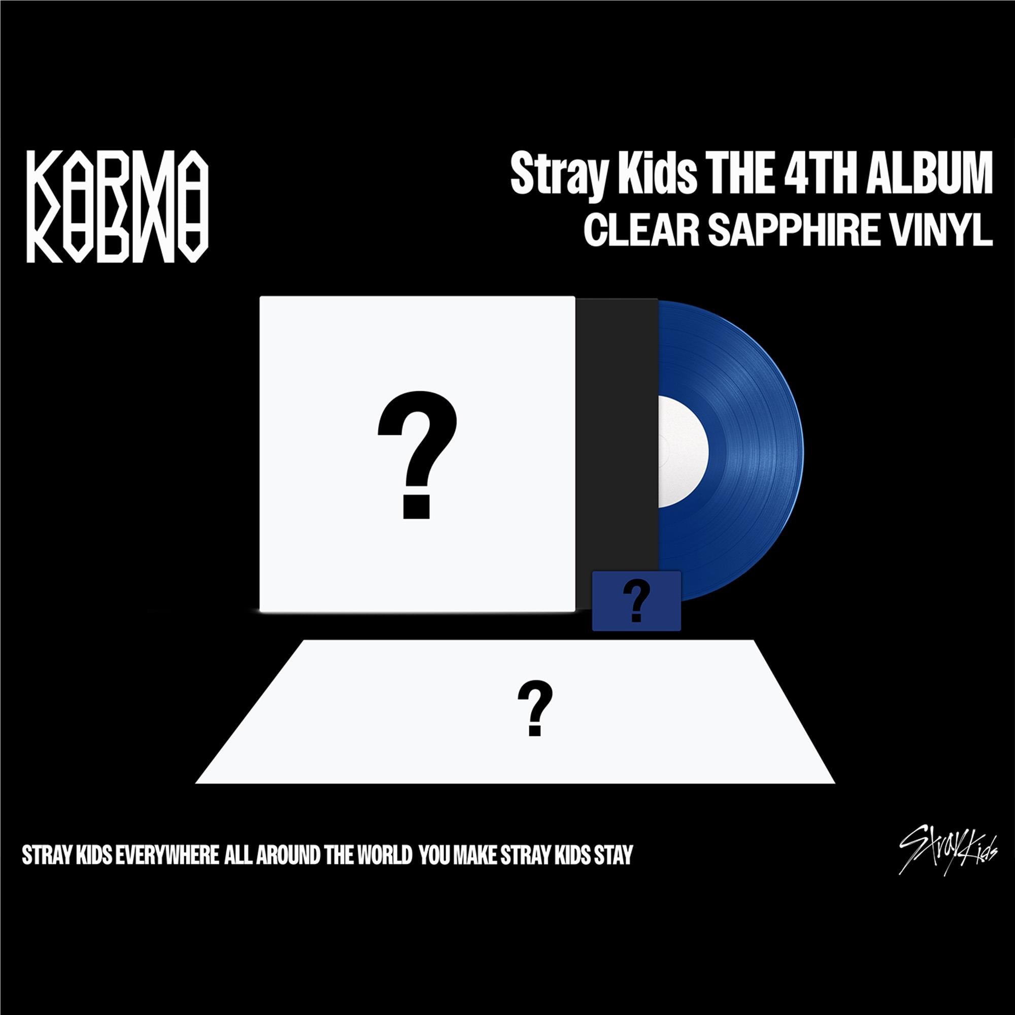 その他 Stray Kids KARMA Vynal KARMA (GRAPHITE VINYL) (Stray Kids Shop Exclusive) - Stray Kids