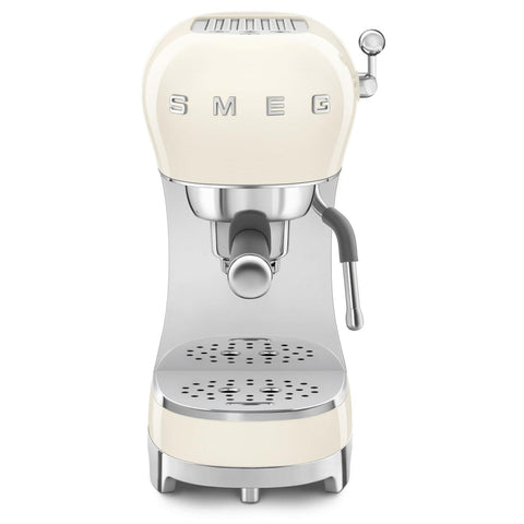 Smeg 50's Style Espresso Manual Coffee Machine (Cream)