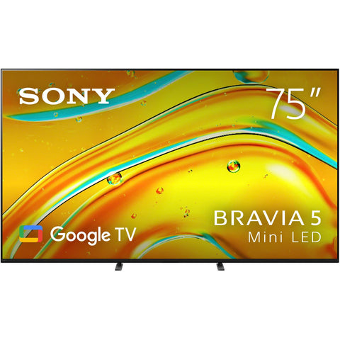 Sony 75" BRAVIA 5 4K HDR Mini LED Full Array Google TV [2025]