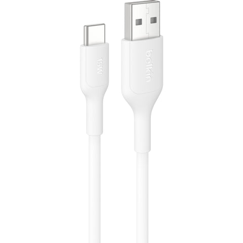 Belkin BoostCharge USB-A to USB-C Cable 15W 2m (White)