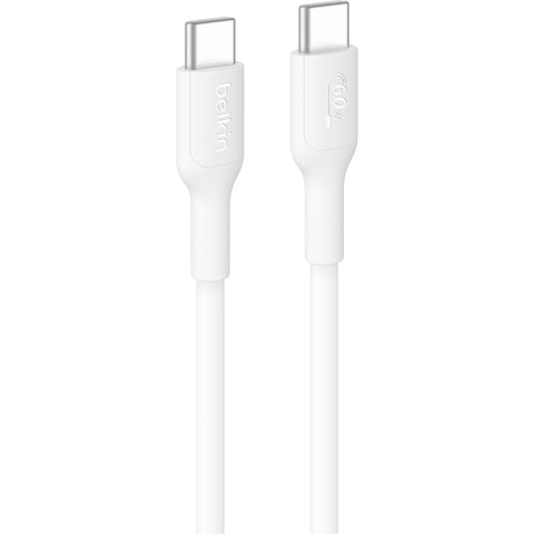 Belkin BoostCharge USB-C 60W 2.0 PCR Cable 1m (White)