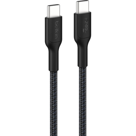 Belkin BoostCharge Pro USB-C 240W 2.0 Braided Cable 3m (Black)