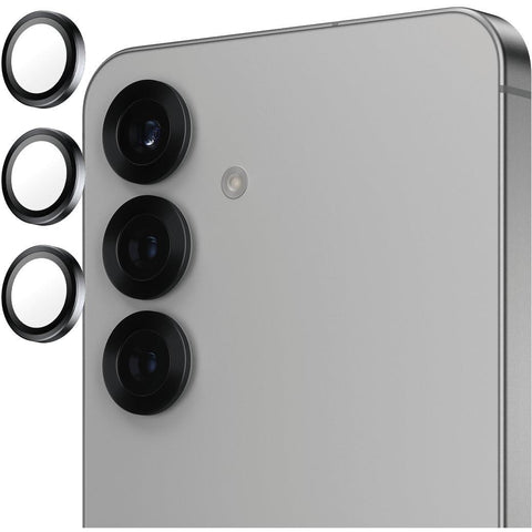 PanzerGlass Hoops Lens Protector for Galaxy S25 Edge (Black)