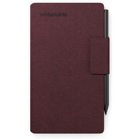 reMarkable Book Folio  Pro Mosaic Weave for reMarkable Paper Pro Move (Burgundy)