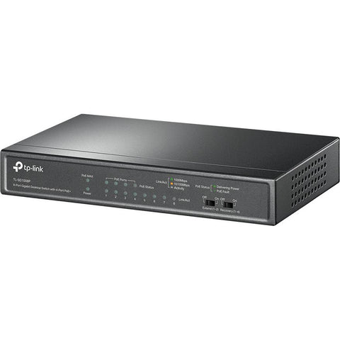 TP-Link 8-Port Gigabit Desktop Switch with 4-Port PoE (Unmanaged)