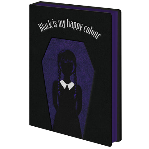 Wednesday - Happy Colour Plush Notebook