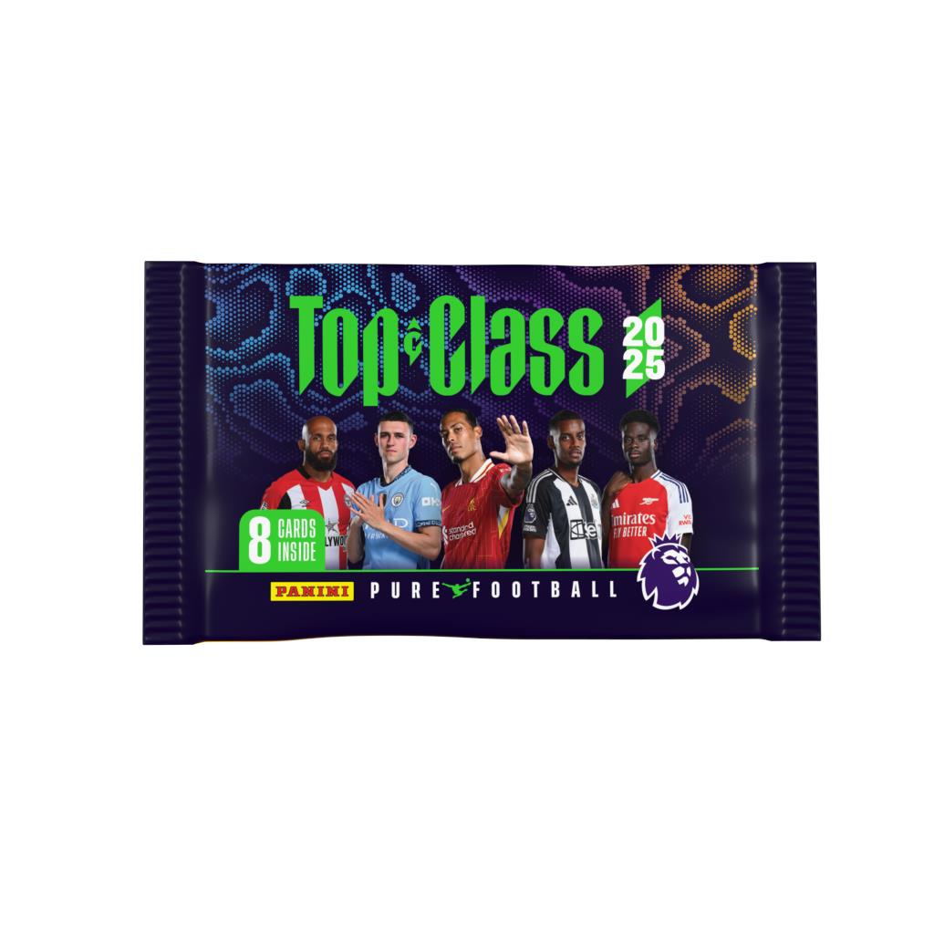 Panini Top Class 2025 EPL Soccer Trading Cards Pack JB Hi-Fi