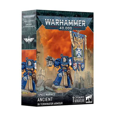 Games Workshop Warhammer 40K Space Marines Ancient in Terminator Armour