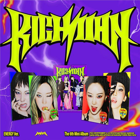 The 6th Mini Album 'Rich Man' ENERGY (KARINA Ver.)