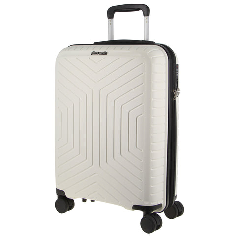 Pierre Cardin Hard-Shell Suitcase 65cm Medium (White)