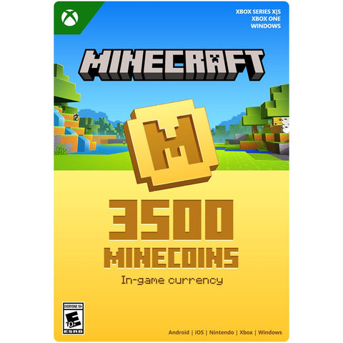 Minecraft 3500 Minecoins (Digital Download)
