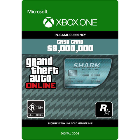 Grand Theft Auto Online - $8,000,000 Megaldon Card (Digital Download)