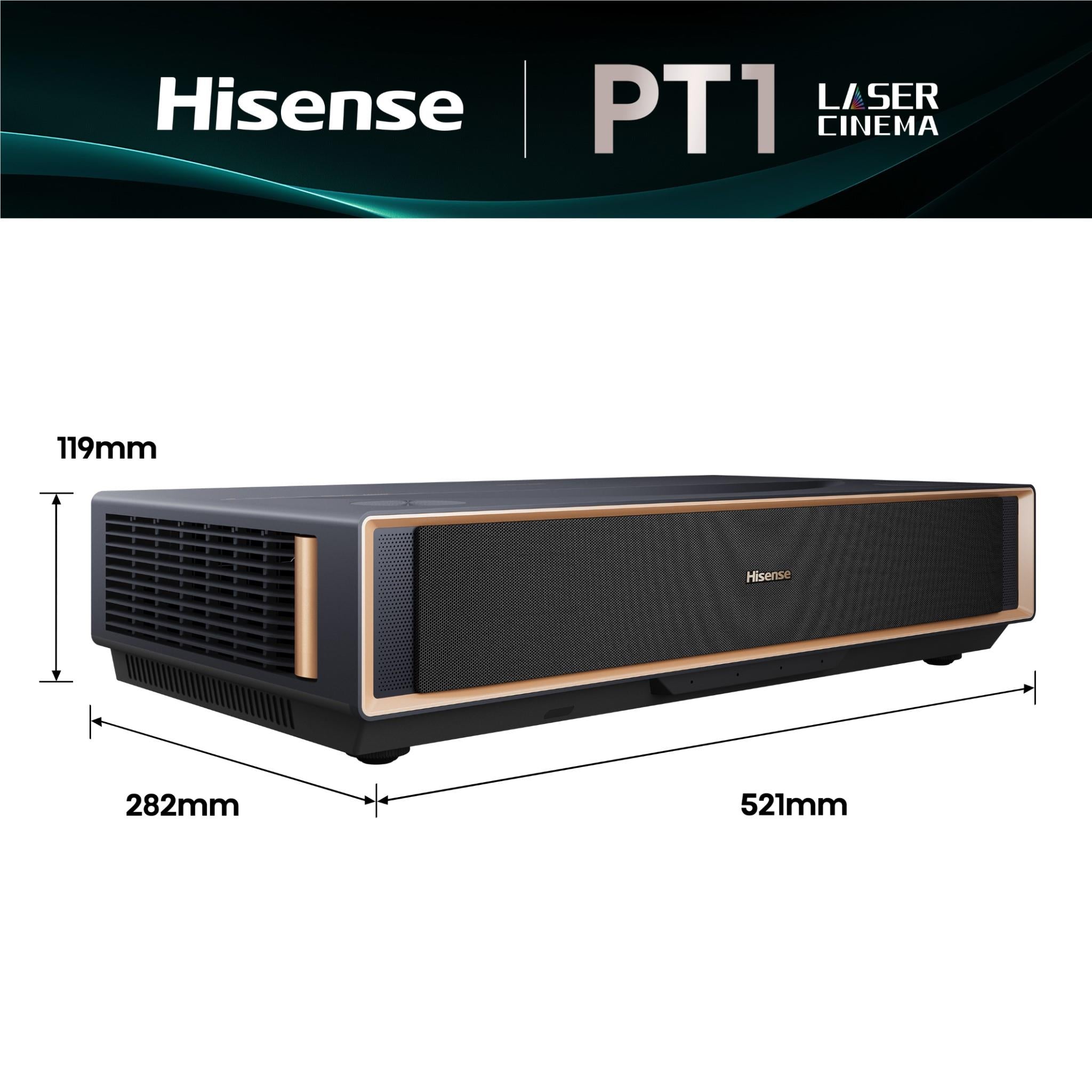 Hisense PT1 80''-150'' 4K TriChroma Laser Cinema