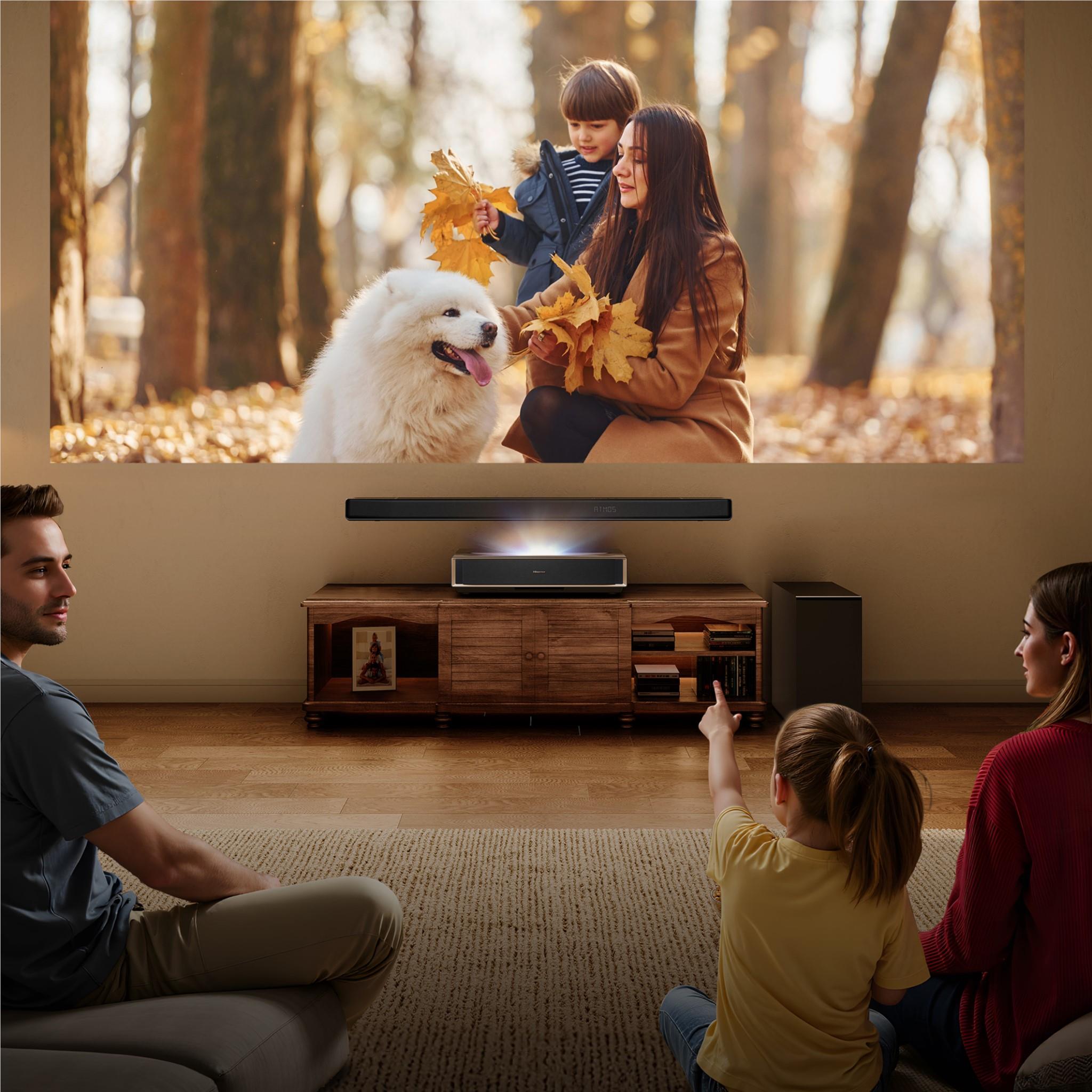 Hisense PT1 80''-150'' 4K TriChroma Laser Cinema