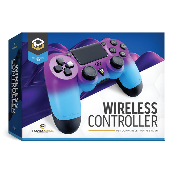 Powerwave Wireless Controller for PlayStation (Purple Rush) JB