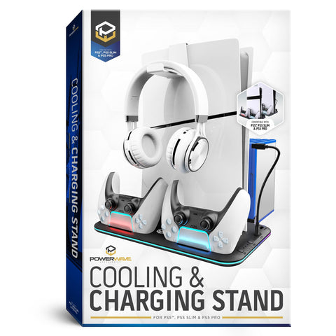 Powerwave Cooling and Charging Stand for PS5 and Controllers