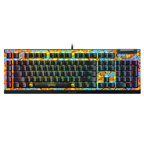Razer BlackWidow V4 X Mechanical Gaming Keyboard Pokémon Kanto Starters Edition