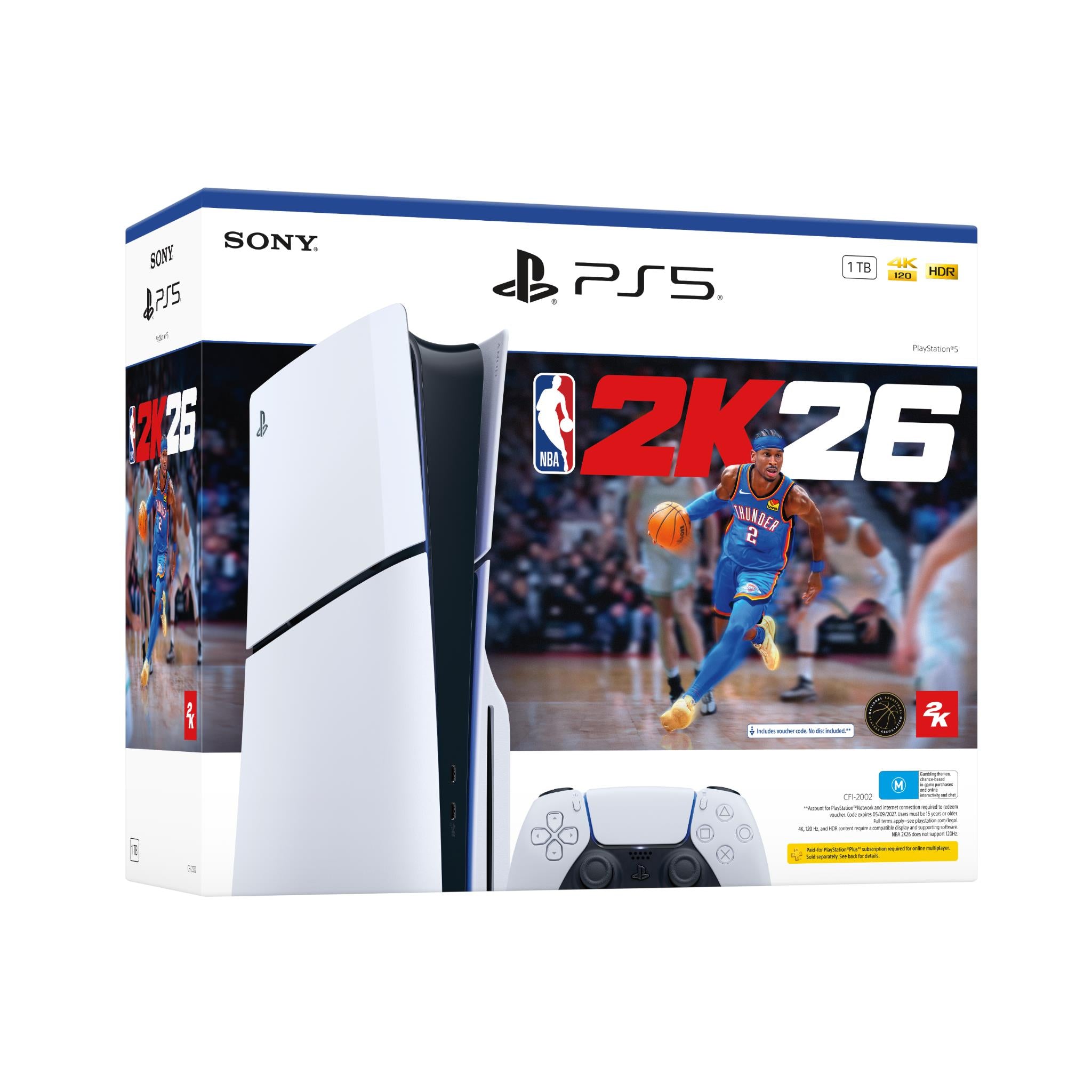 PS5 PlayStation Slim Console NBA 2K26 Bundle JB Hi-Fi