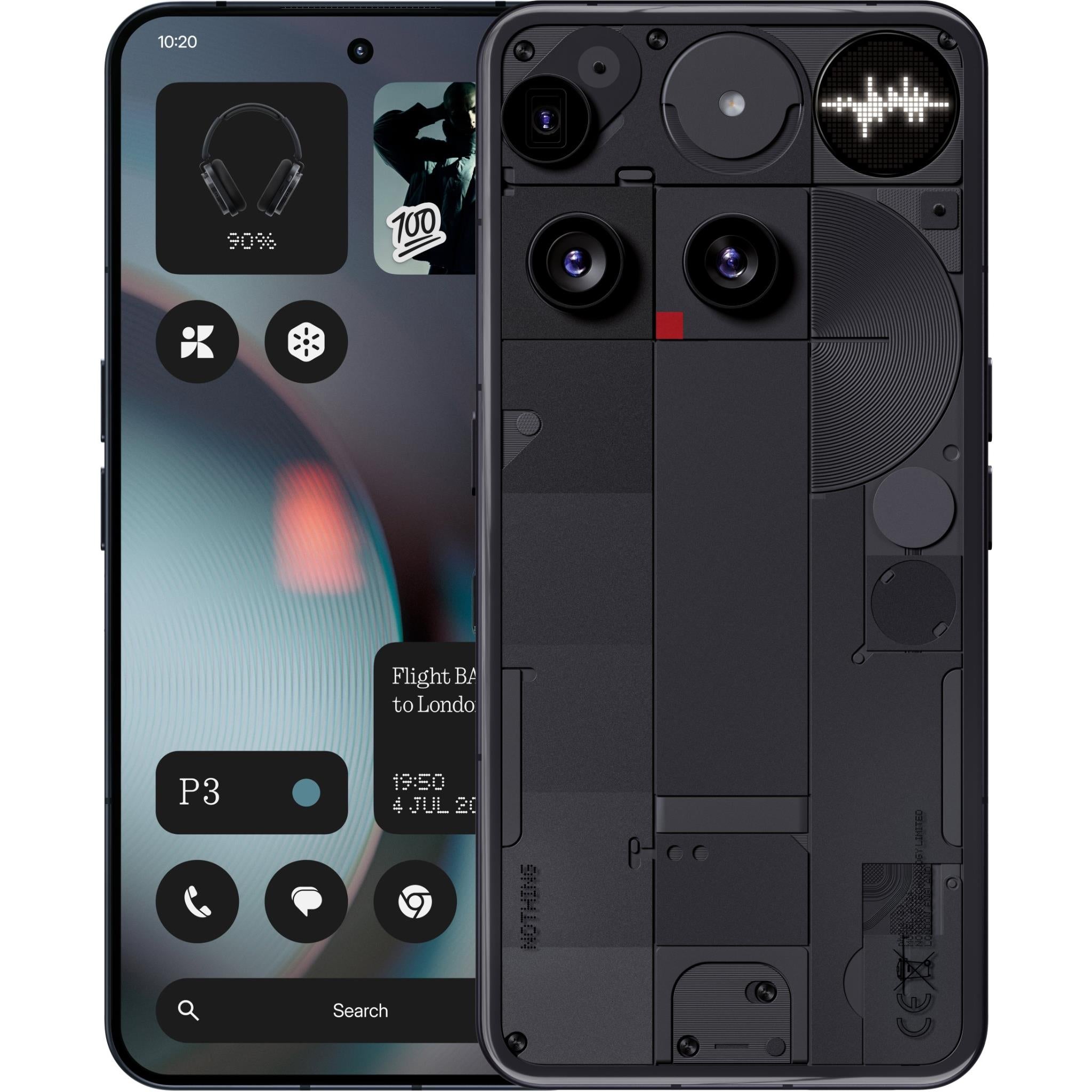 Nothing Phone 3 海外版 256GB NOTHING Phone (3) 5G 256GB in Black - Shop Now - JB Hi-Fi