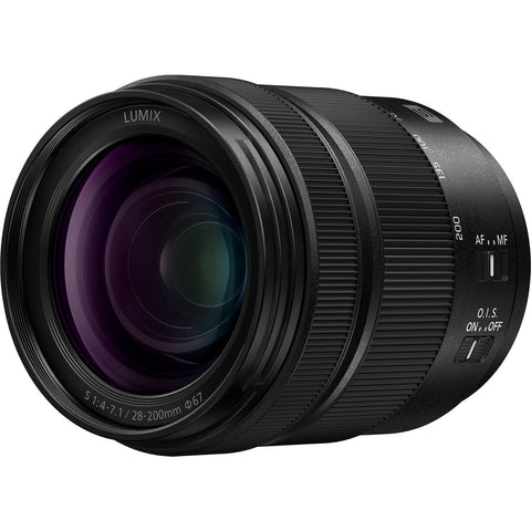 Panasonic LUMIX S 28-200mm F4-7.1 MACRO O.I.S. L Mount Camera Lens