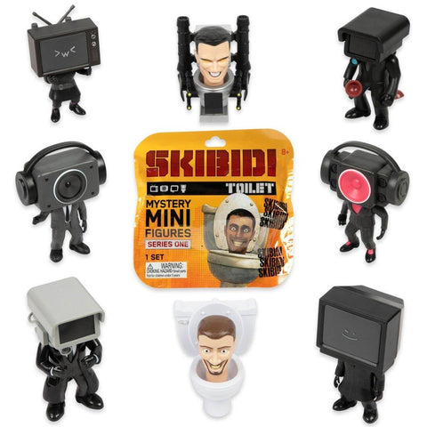 Skibidi Toilet Mini Mystery Figures (Blind Bag)