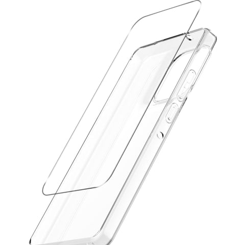ITSKINS Case with Screen Protector for moto G86 (Clear)