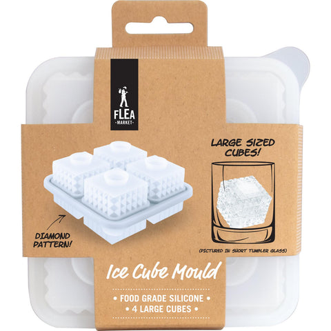 Flea Market Square Ice Cube Tray