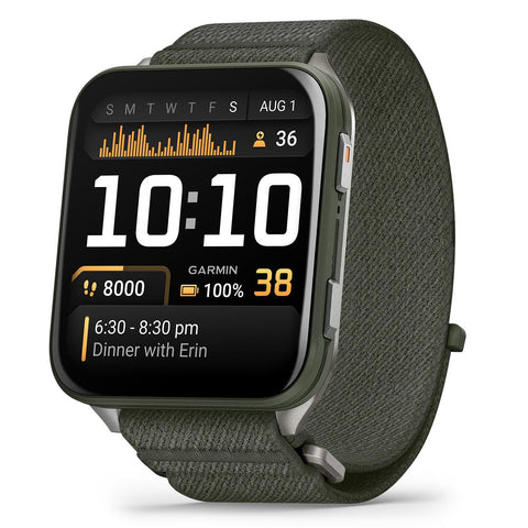 Garmin Venu X1 Titanium Caseback (Moss)