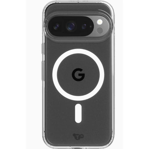 Tech21 EvoClear Case with Magnet for Pixel 10/10 Pro (Clear)