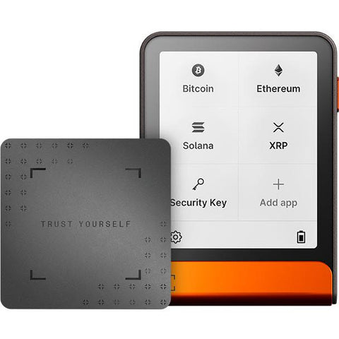 Ledger Flex Crypto Hardware Wallet with Recovery Key (Orange)
