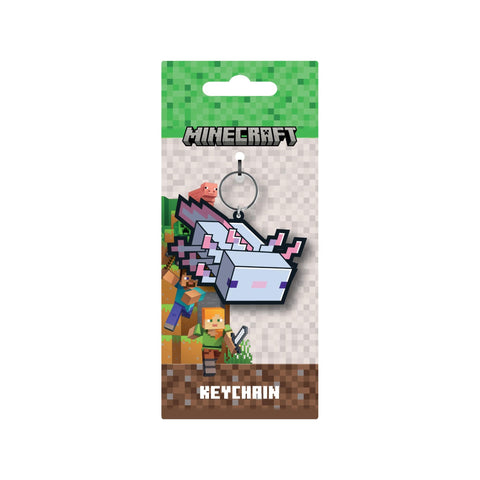 Minecraft - Axolotl PVC Keyring