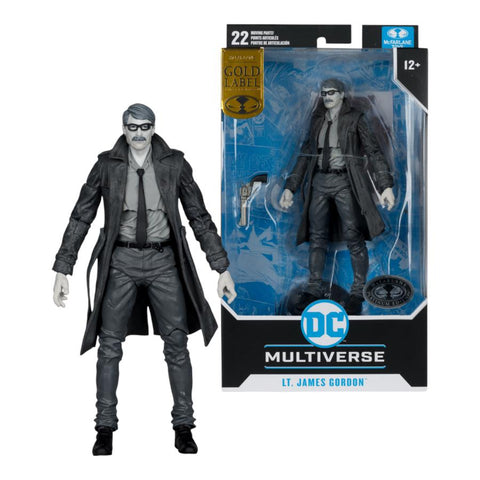 DC Multiverse - Lieutenant James Gordon "Batman: Year One" Gold Label (Chase Version) 7" Figure (McFarlane Toys)