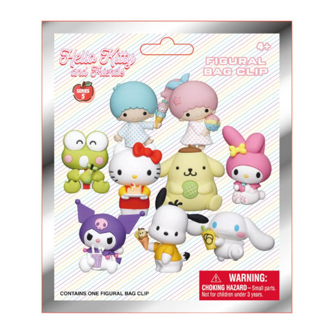 Hello Kitty - 3D PVC Bag Clip Series 5 (Blind Bag)
