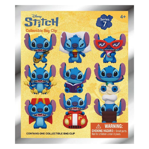 Lilo & Stitch - 3D PVC Bag Clip Series 7 (Blind Bag)
