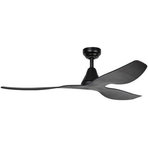 ThreeSixty Simplicity DC 132cm 3 Blade Ceiling Fan (Black)