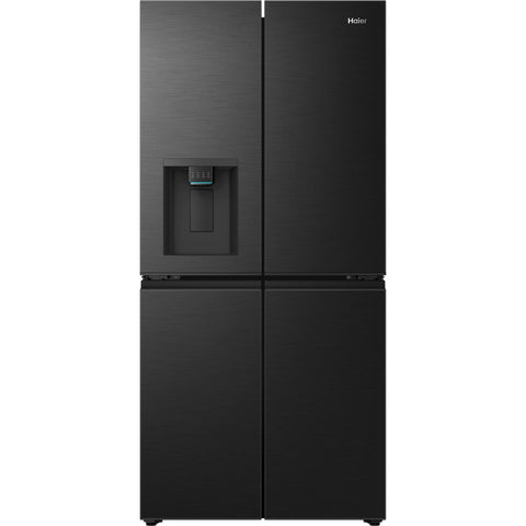 Haier HRF590YZC 550L Quad Door Fridge (Black)