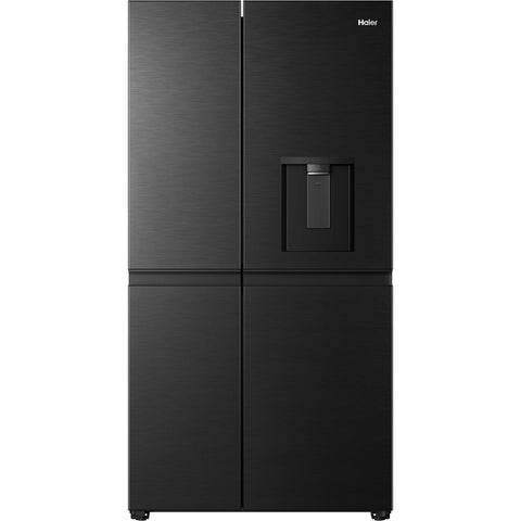 Haier HRF650XHC 661L Side-by-Side Fridge (Black)
