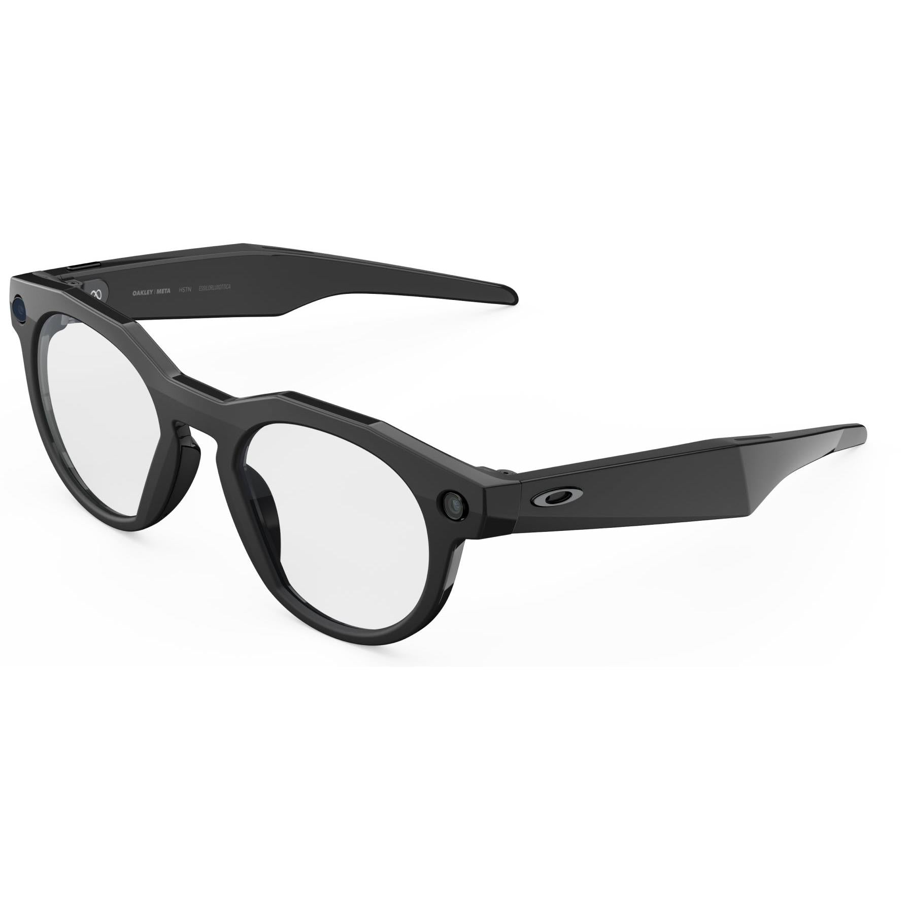 Oakley Meta HSTN AI Glasses (Black/Clear) JB Hi-Fi