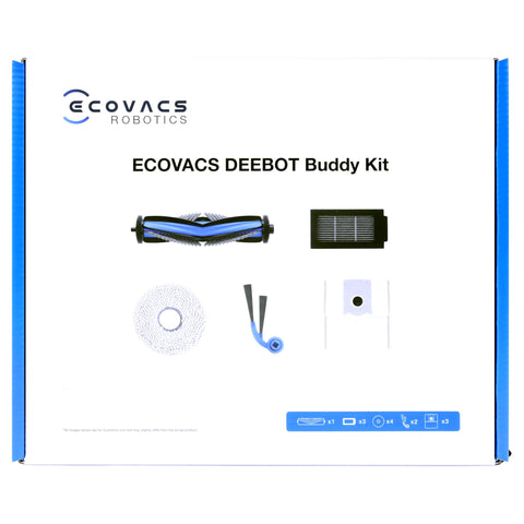 ECOVACS Deluxe Anti-Bacterial Buddy Kit for DEEBOT N50 Omni