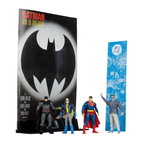 DC Comics - Batman, Son Of Batman, Superman & Joker 3" Figure with Comic 4-Pack (McFarlane Toys)