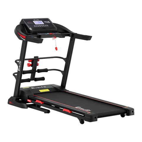 Everfit Treadmill Electric Home Gym Fitness Exercise Machine w/ Sit Up Bar 450mm