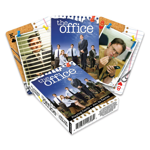 Aquarius 54-Pieces The Office Cast Playing Cards Family Party Game Poker Deck 14y+