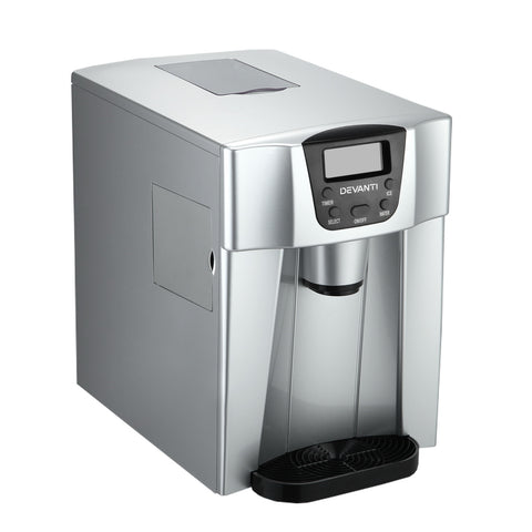 Devanti 12kg Ice Maker Machine with Water Dispenser