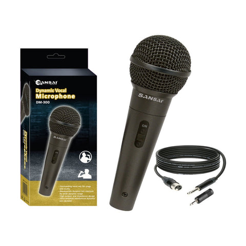Sansai Dynamic Corded Professional Vocal Microphone