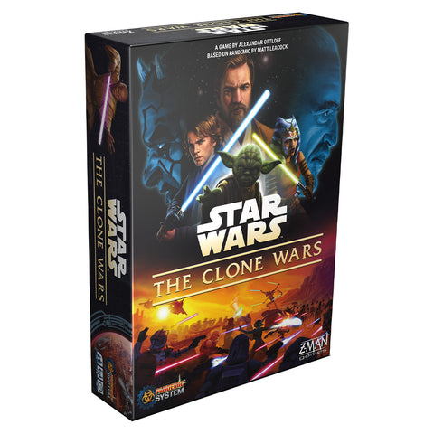 Z-man Games Star Wars The Clone Wars A Pandemic System Game