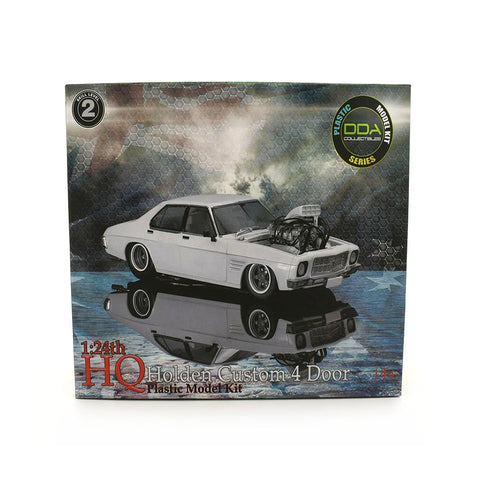 DDA Licensed 1:24 Scale HQ Holden Slammed Blown 4 Door Sealed Body Plastic Model Kit