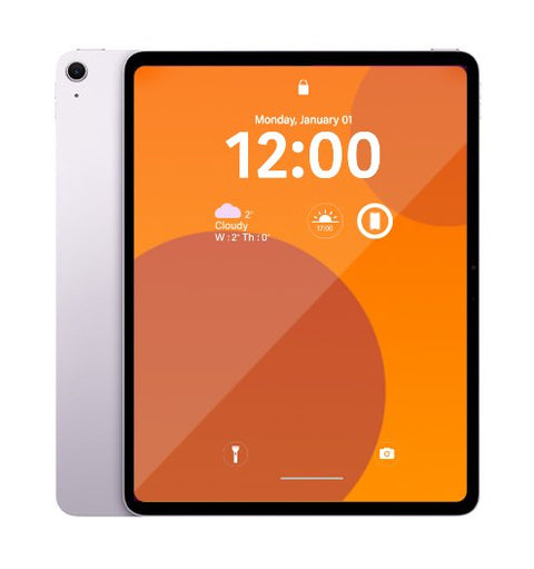Apple iPad Air 7 (2025), 13-inch (M3) Wi-Fi + Cellular 256GB - Purple - [~Refurbished: As New condition]