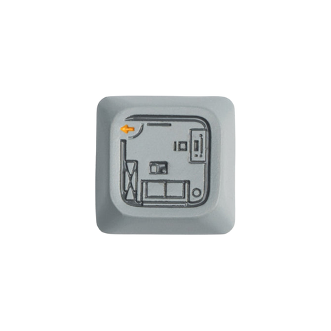 Keychron LSA Low Profile Metal Artisan Keycap 1u (Room)