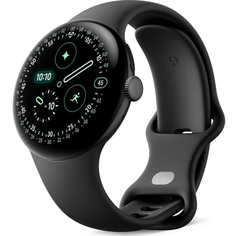 Google Pixel Watch 4 LTE 41mm (Matte Black with Obsidian Active Band)