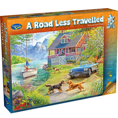 1000pc A Road Less Travelled: Summer Lake House